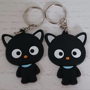 2 Sanrio Chococat Keychains